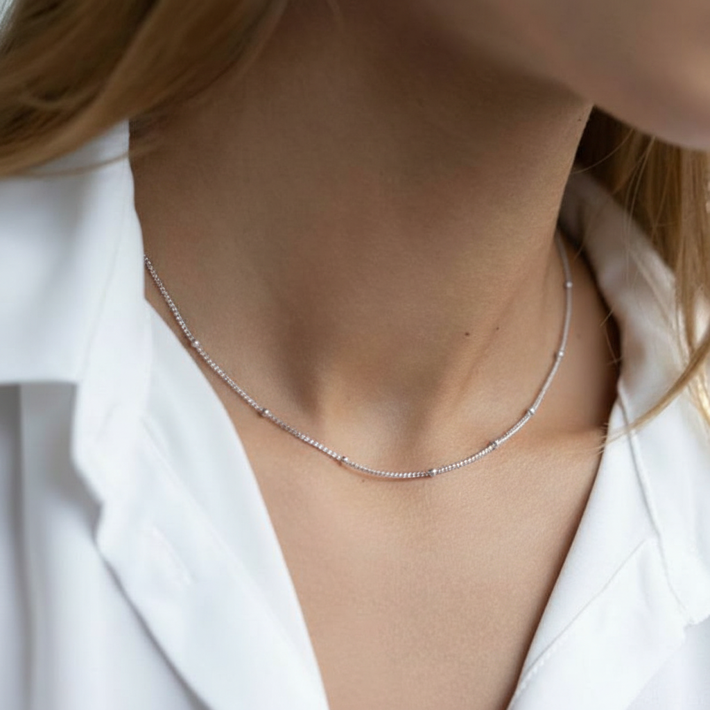 Link Halskette + Geschenkbox