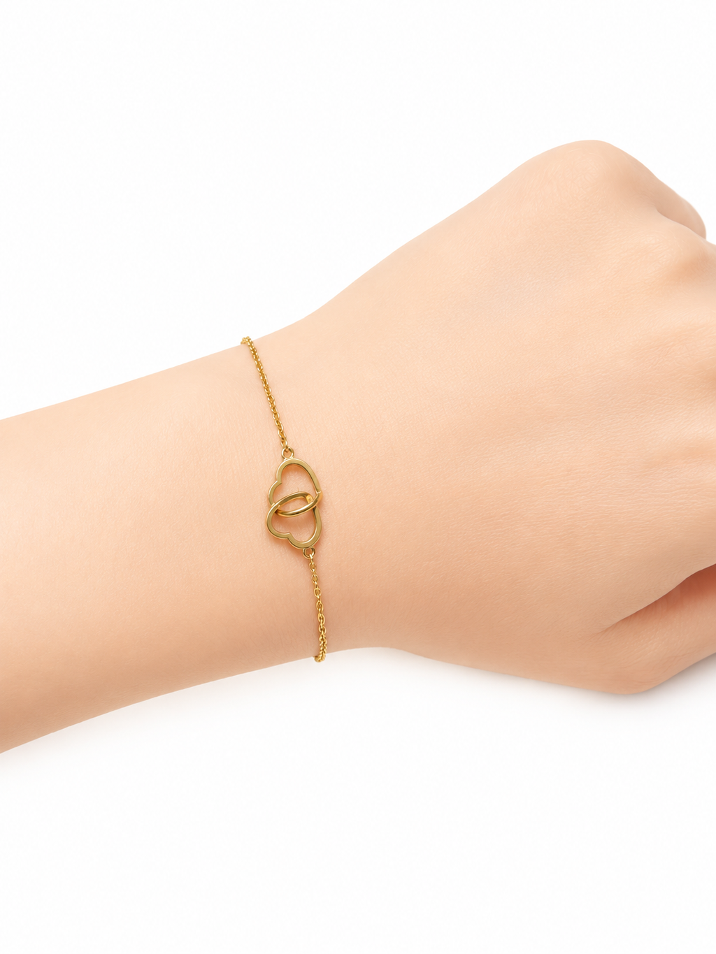 "Connected Hearts" Armband + Geschenkbox