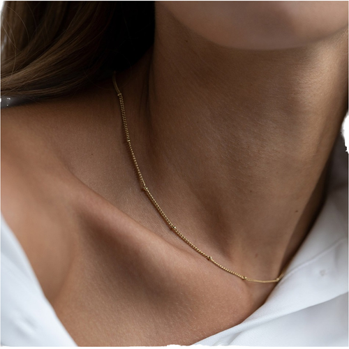 Link Halskette + Geschenkbox